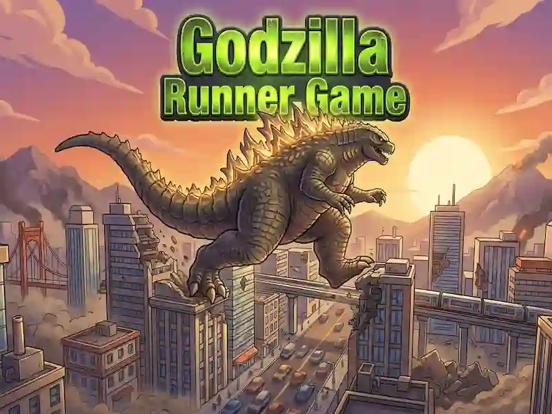 Igra Godzilla Runner Game spletu