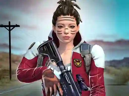 Igra Commando Girl spletu