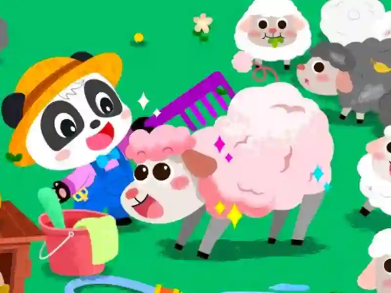 Igra Baby Panda Animal Farm spletu