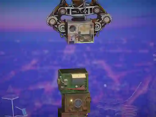 Igra Steampunk Tower Builder spletu