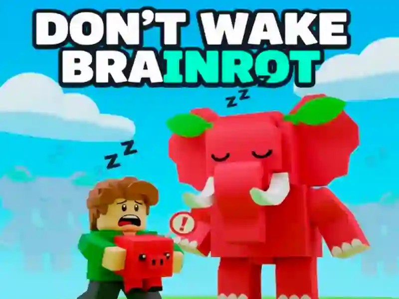 Igra Don't Wake Brainrot spletu