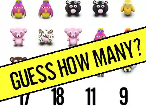 Igra Guess How Many spletu