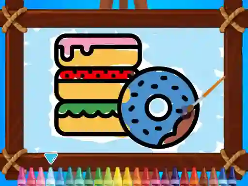 Igra Kids Coloring Bakery spletu