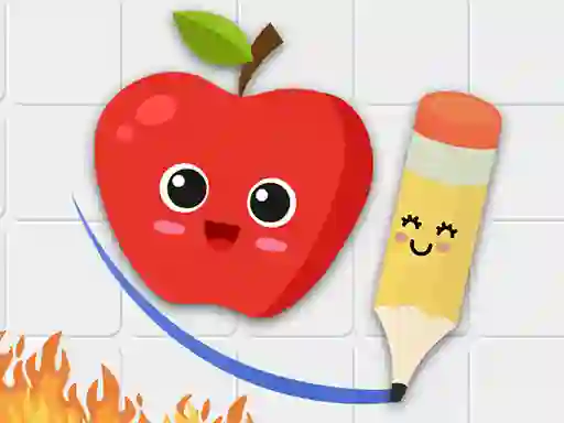 Igra Fruit Escape: Draw Line spletu