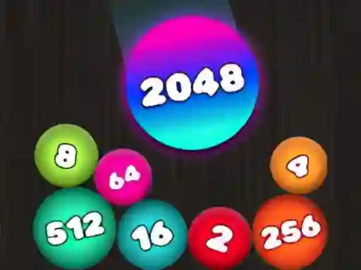 Igra 2048 Puzzle: Connect the Balls spletu