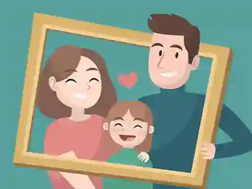 Igra Happy Family Puzzle spletu