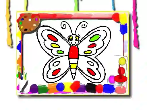 Igra Butterfly Coloring Book spletu