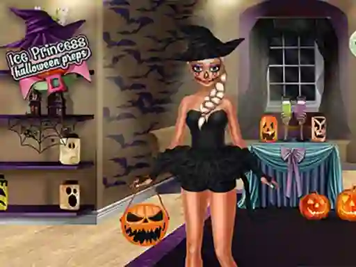 Igra Ice Queen Halloween Party spletu