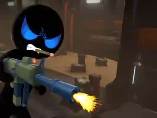 Igra Stickman Armed Assassin Cold Space spletu
