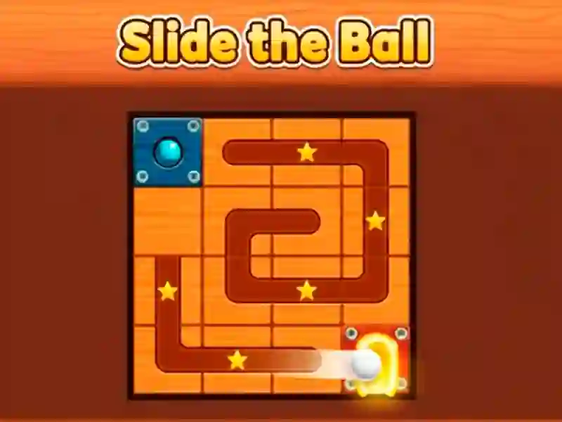 Igra Slide the Ball spletu