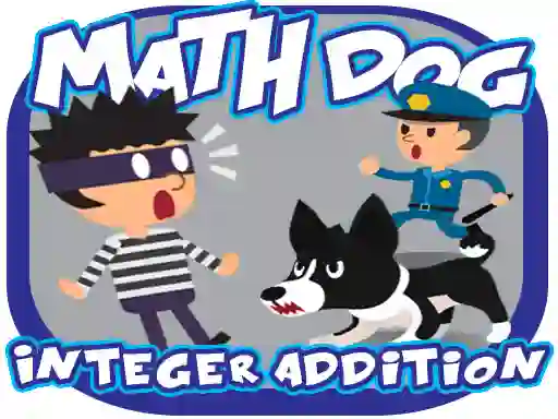 Igra Math Dog Integer Addition spletu