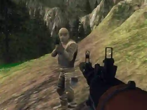Igra Crazy Commando spletu