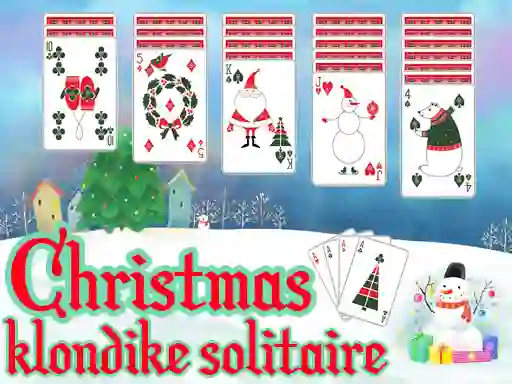 Igra Christmas Klondike Solitaire spletu