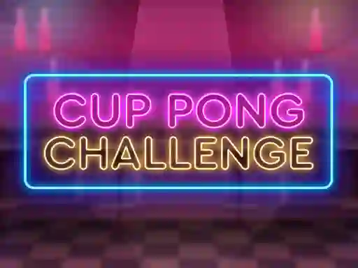 Igra Cup Pong Challenge spletu