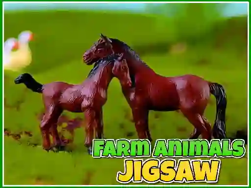 Igra Farm Animals Jigsaw spletu
