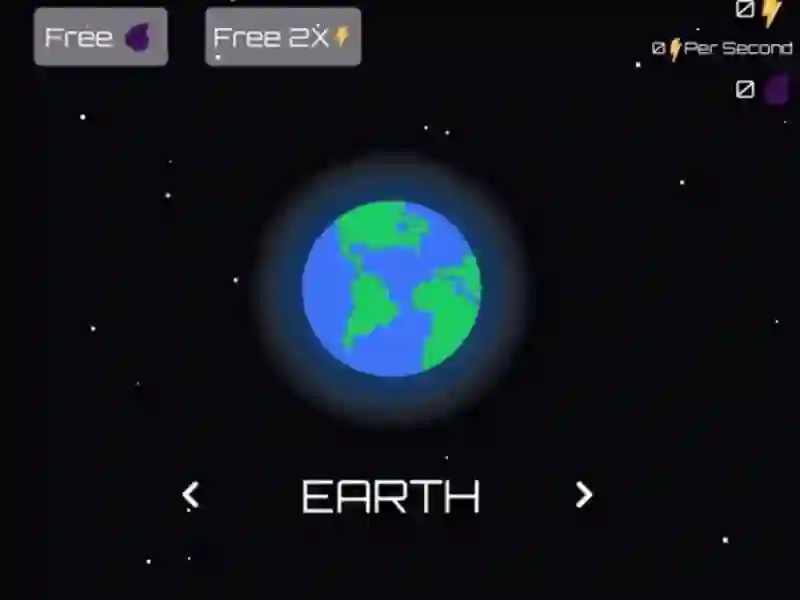 Igra Interstellar Clicker spletu