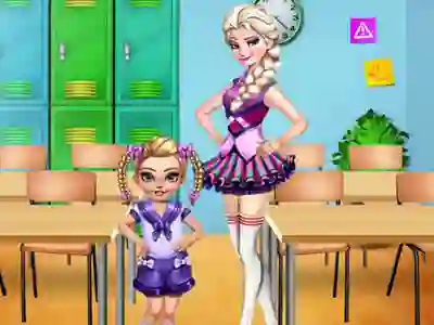 Igra First Day Of School spletu