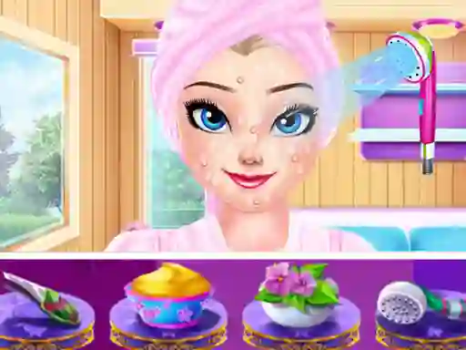 Igra Elsa Holiday Spa Relax spletu