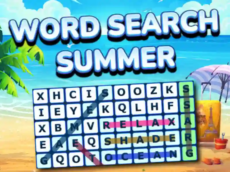 Igra Word Search Summer spletu