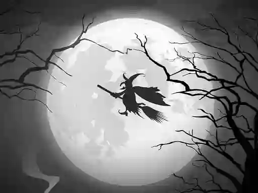 Igra The Night Of the Witches Jigsaw spletu