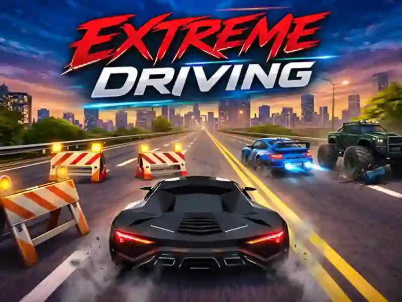 Igra Extreme Driving spletu