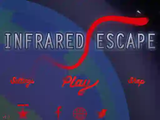 Igra Infrared Escape spletu
