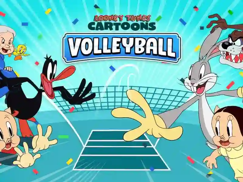 Igra Looney Tunes Cartoons Volleyball spletu