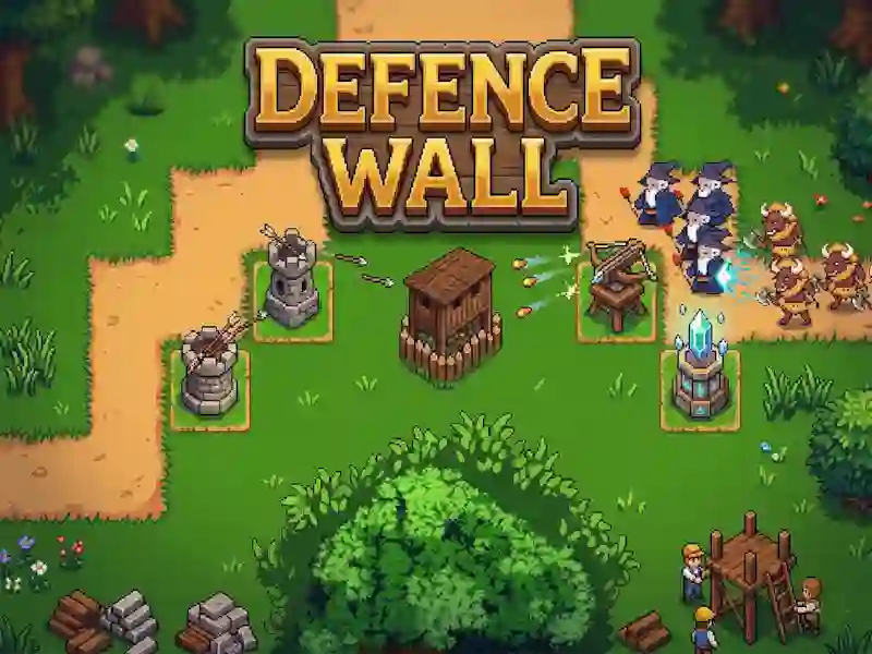 Igra Defence Wall spletu