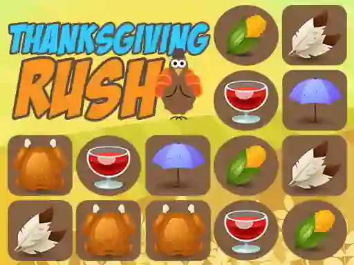 Igra Thanksgiving Rush spletu