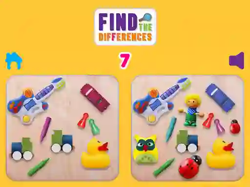 Igra Find The Differences spletu