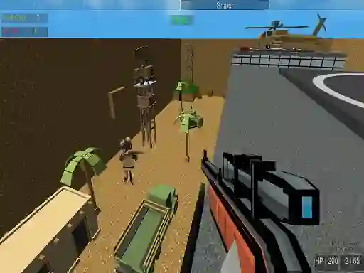 Igra Pixel Gun Apocalypse 2 spletu