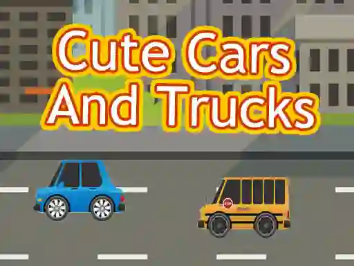Igra Cute Cars and Trucks spletu