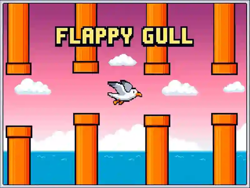 Igra Flappy Gull spletu