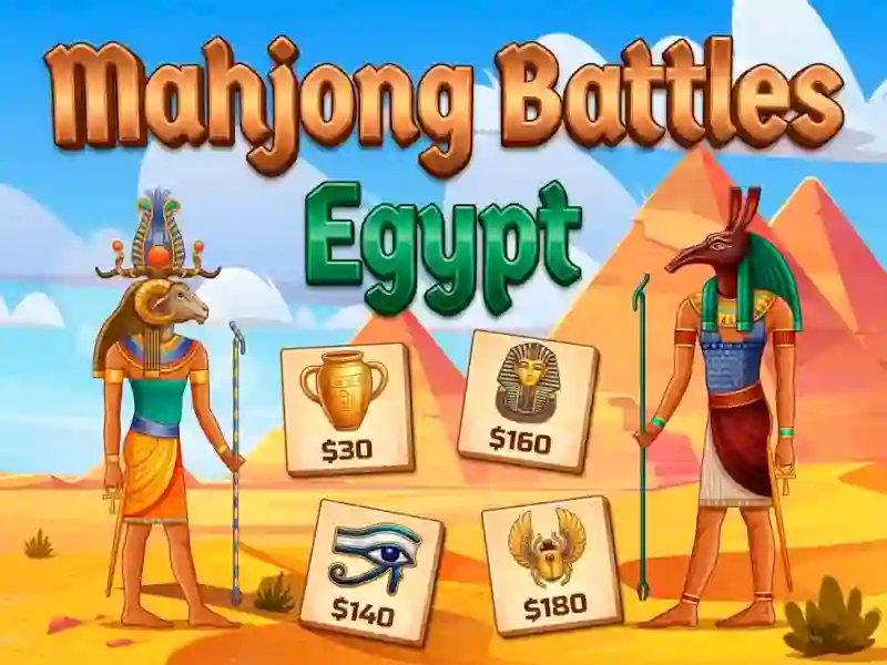 Igra Mahjong Battles Egypt spletu