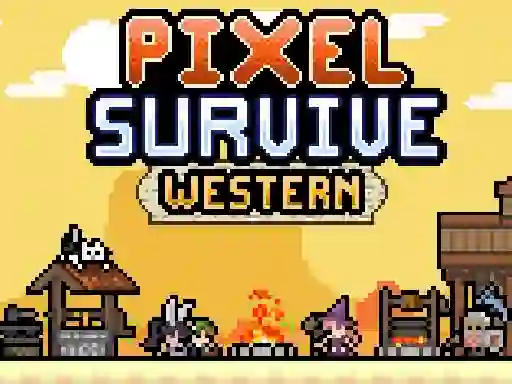Igra Pixel Survive Western spletu