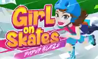 Igra Girl on Skates Paper Blaze spletu