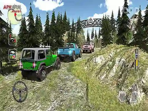 Igra Off Road Mountain Jeep Drive 2020 spletu