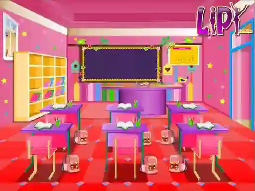 Igra Kids Cassroom Decoration spletu