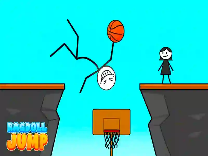 Igra Ragdoll Jump spletu