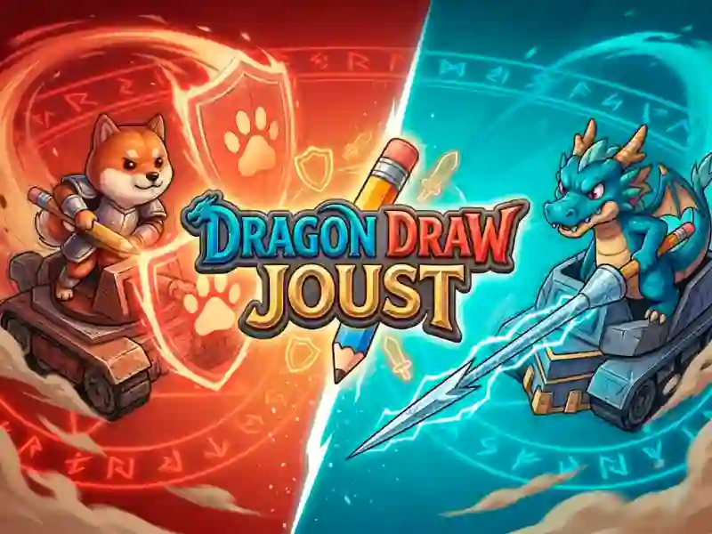 Igra Dragon Draw Joust spletu