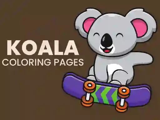 Igra Koala Coloring Pages spletu