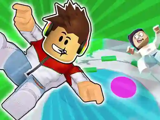 Igra Parkour Block Obby spletu
