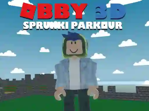 Igra Obby 3D Sprunki Parkour spletu