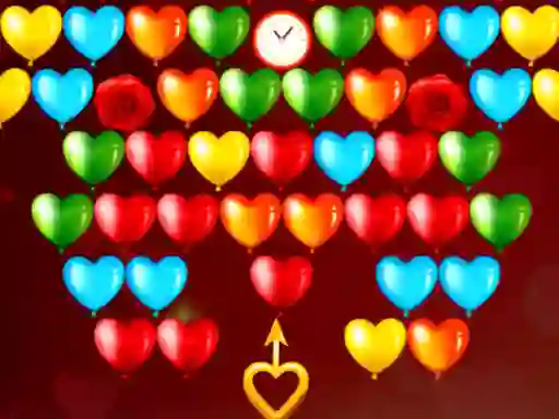 Igra Bubble Shooter Valentines spletu