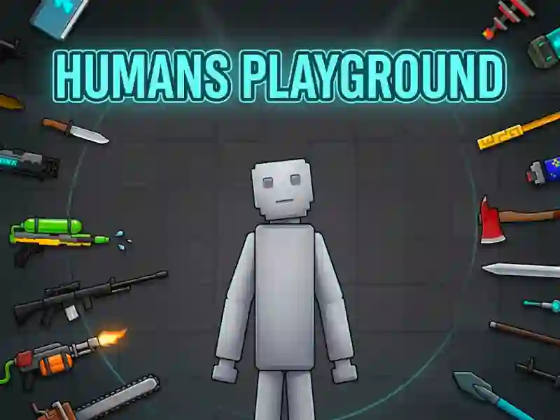 Igra Humans Playground spletu