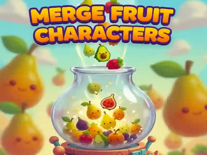 Igra Merge Fruit Characters spletu