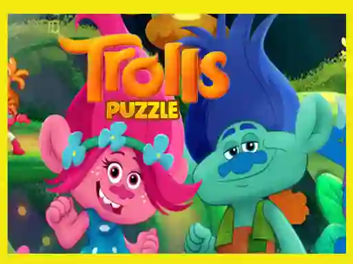 Igra Trolls Puzzle spletu