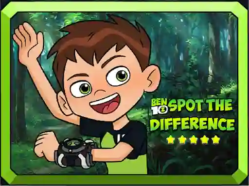 Igra Ben 10 Spot the Difference spletu