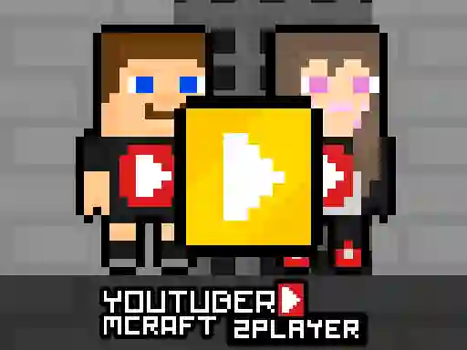 Igra Youtuber Mcraft 2Player spletu