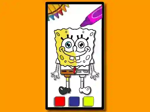 Igra SpongeBob Coloring Adventure spletu